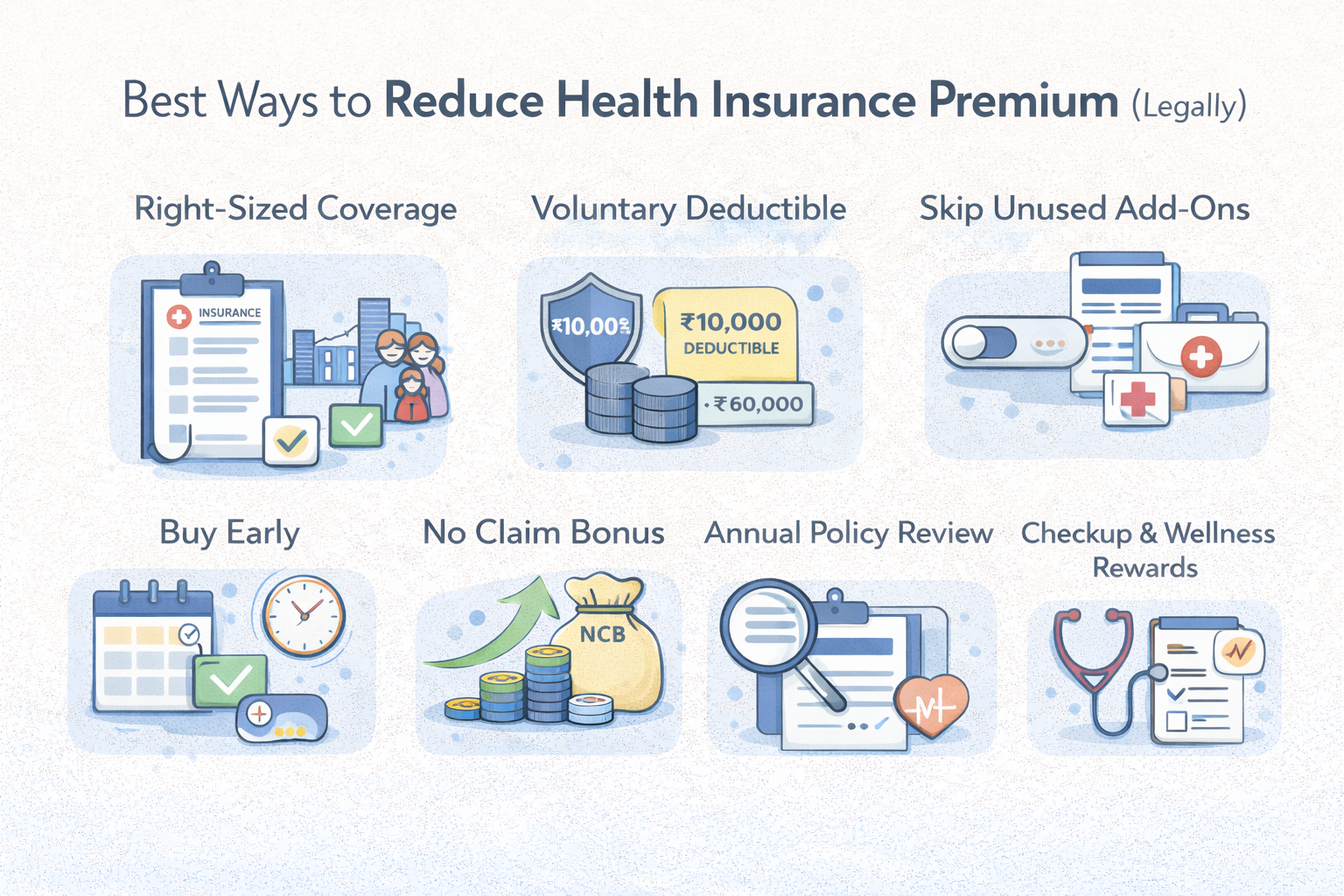 Best Ways to Reduce Your Health Insurance Premium (Legally)